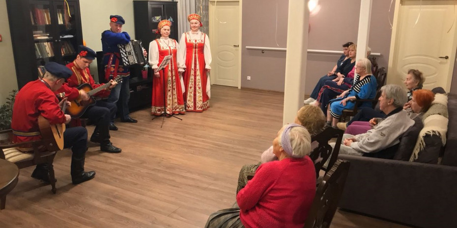 2018-03-30 "Россияночка" в пансионате для людей старшего поколения